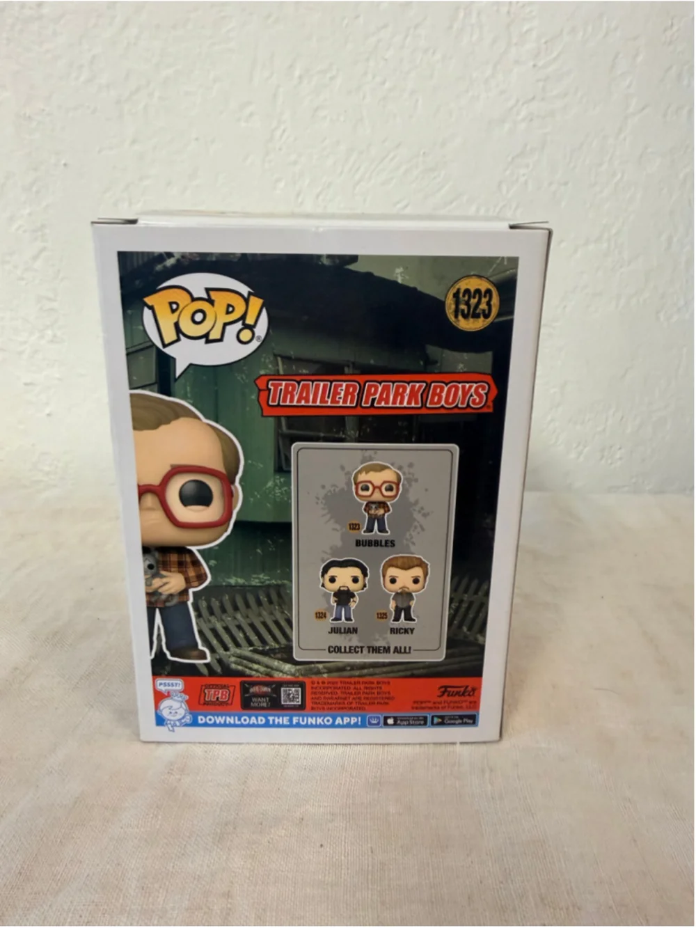 Funko Pop! Trailer Park Boys Bubbles Vinyl Figure 1323 NIB